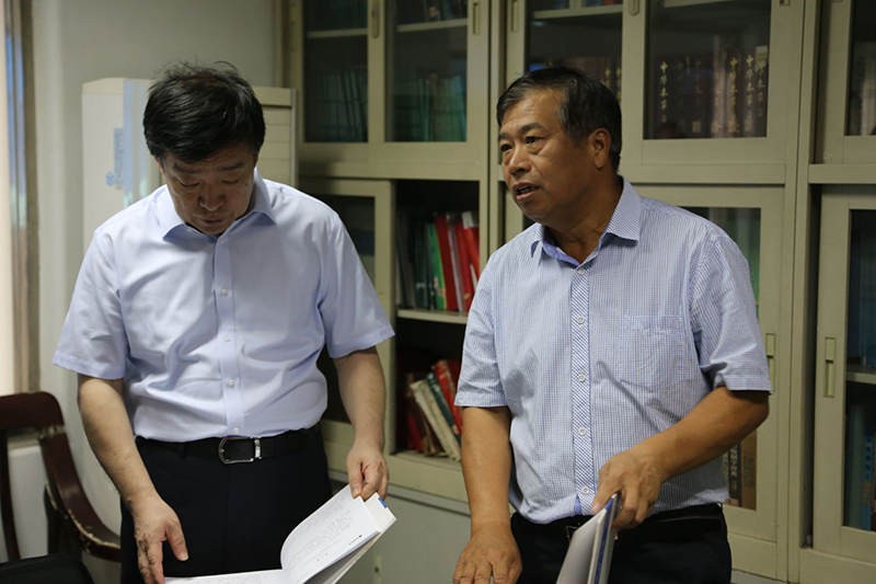 保定市委常委、紀(jì)委書記、監(jiān)委主任周省時來藥都制藥集團調(diào)研