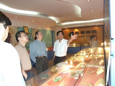 國家林業(yè)局一行領導到我公司調(diào)研